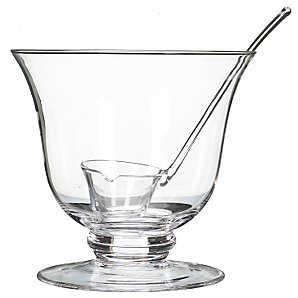 glass punch bowl